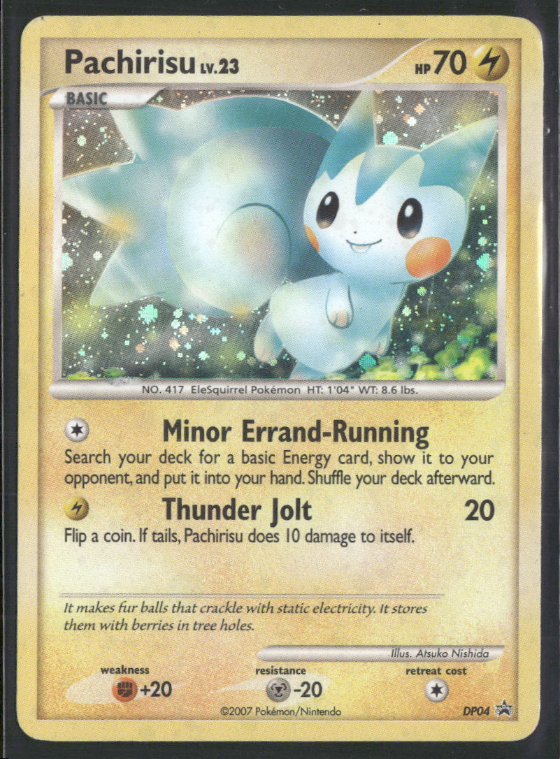 Diamond and Pearl Promos Pachirisu #DP04
