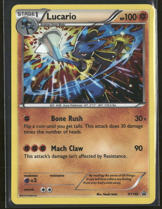 XY Promos Lucario #XY140