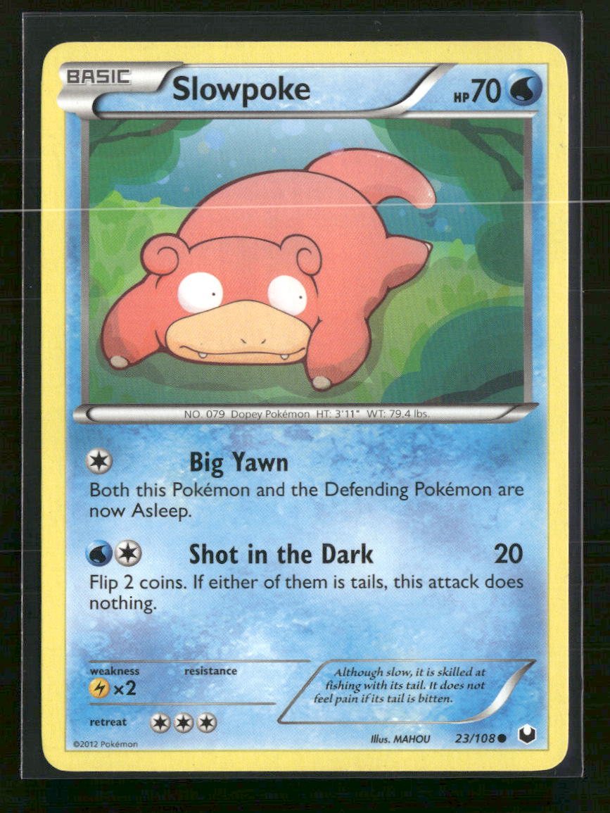 Dark Explorers Slowpoke #23/108