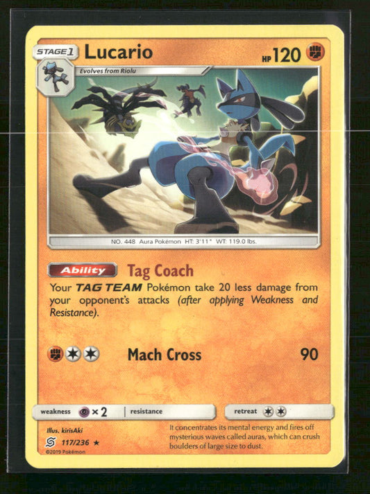 SM - Unified Minds Lucario #117/236