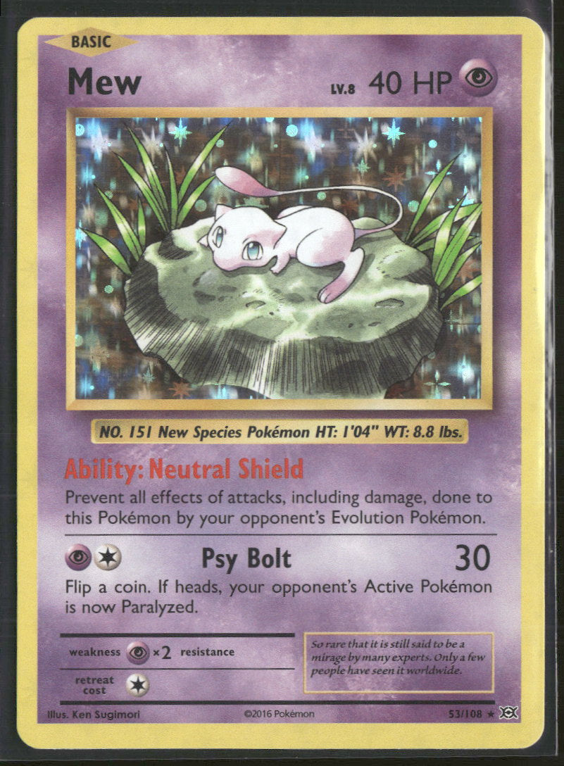 XY - Evolutions Mew #53/108