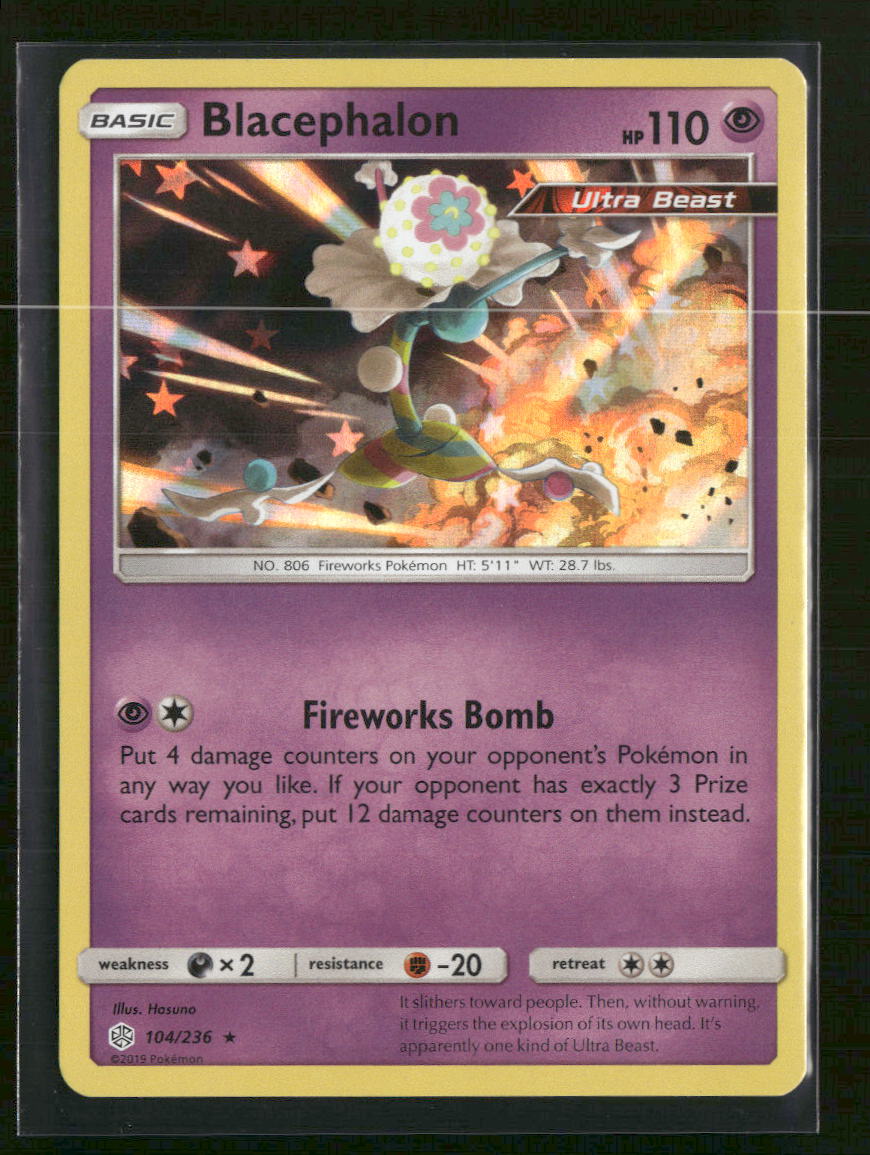 SM - Cosmic Eclipse Blacephalon #104/236