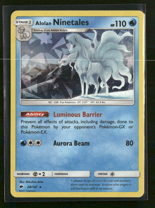 Deck Exclusives Alolan Ninetales #028/147