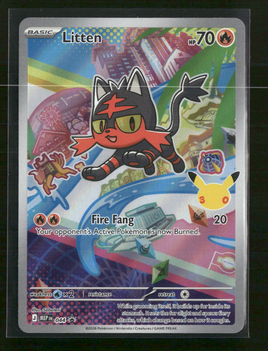 ME: Mega Evolution Promo Litten #044