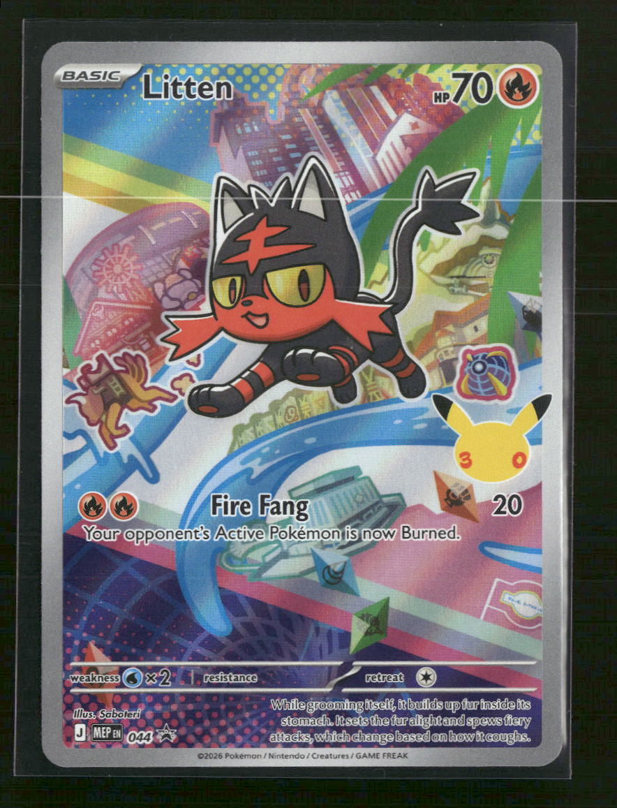 ME: Mega Evolution Promo Litten #044