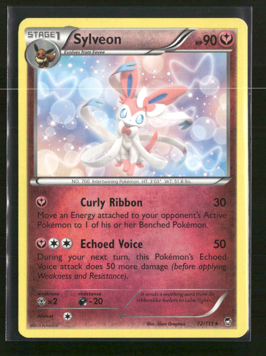 XY - Furious Fists Sylveon #72/111