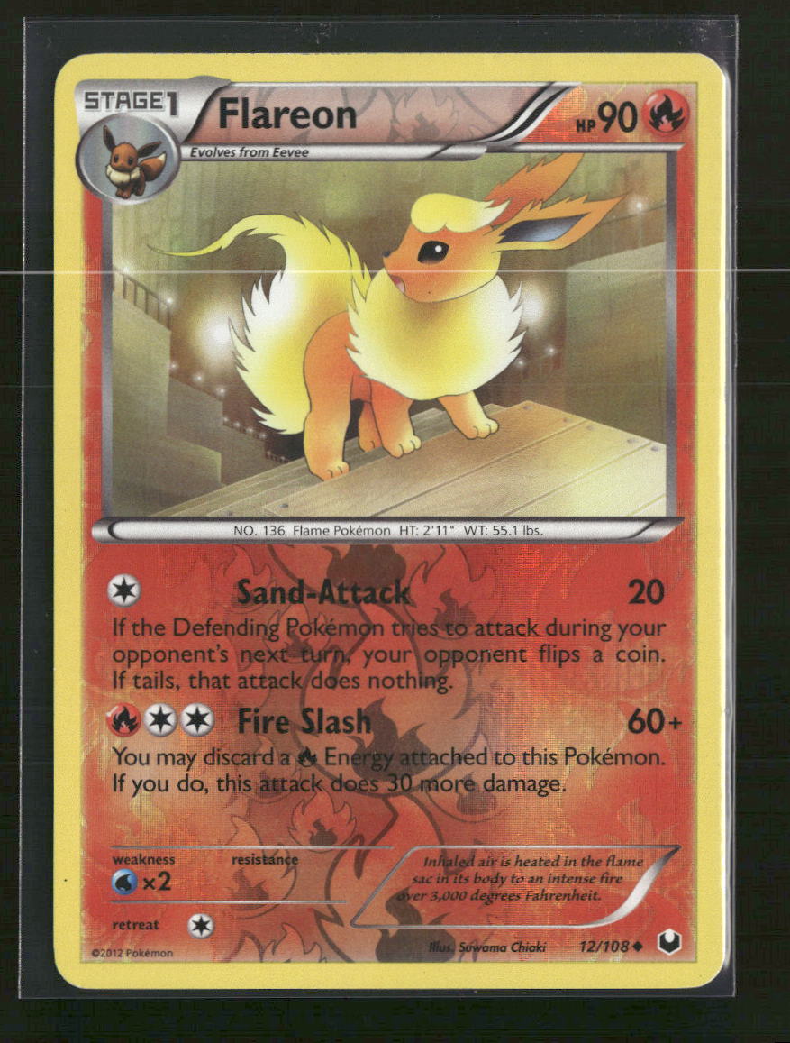 Dark Explorers Flareon #12/108