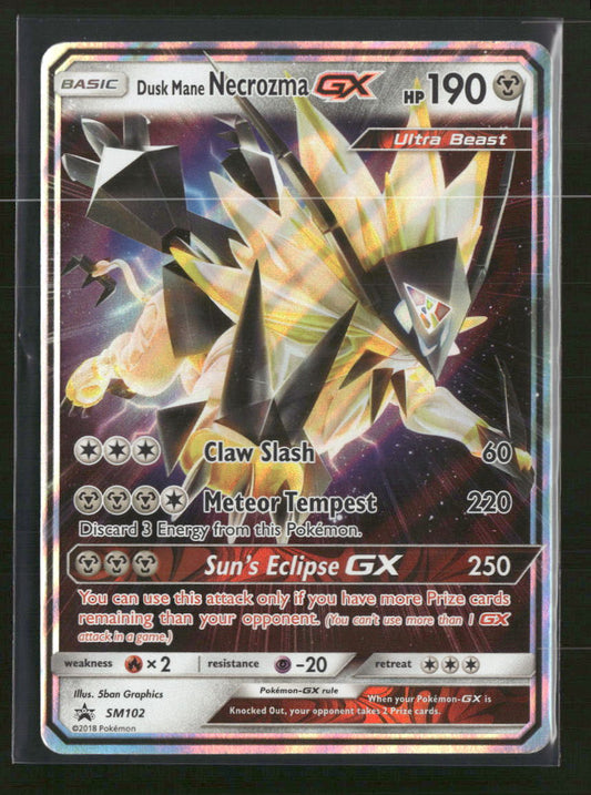 SM Promos Dusk Mane Necrozma GX #SM102