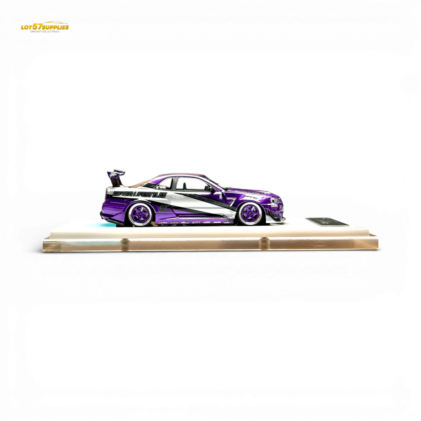 404ERROR x LOT 57 RYOHE's Skyline R34 "GIFTED" Resin 1:64