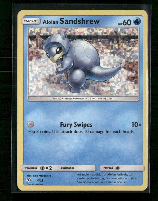 McDonald's Promos 2019 Alolan Sandshrew #004/012