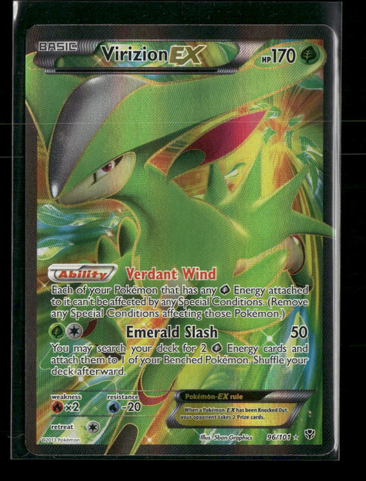 Plasma Blast Virizion EX (Full Art) #96/101