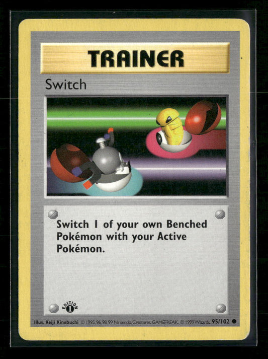Base Set (Shadowless) Switch 1st Edition #095/102