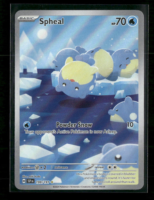 SV08: Surging Sparks Spheal #199/191