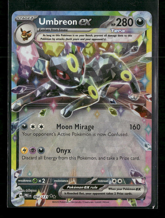 SV: Prismatic Evolutions Umbreon ex #060/131
