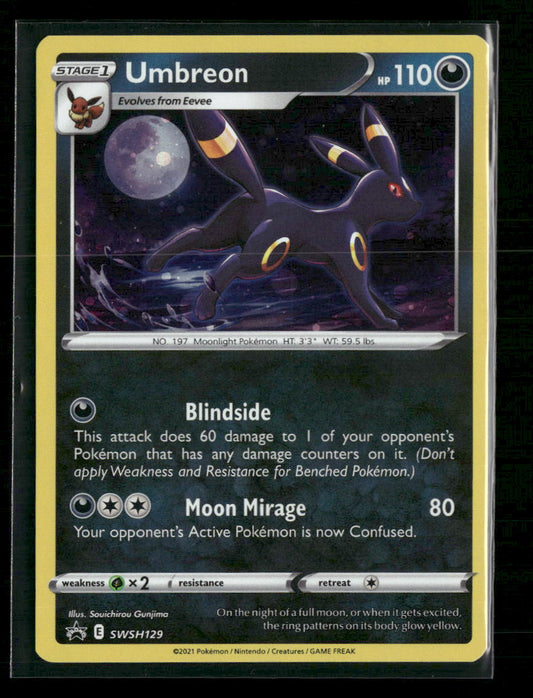 SWSH: Sword & Shield Promo Cards Umbreon #SWSH129