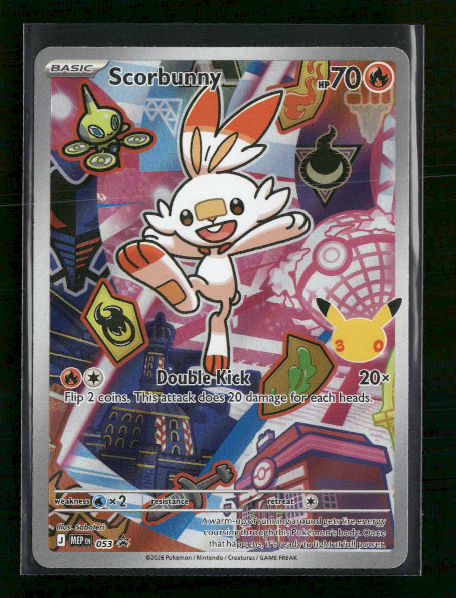 ME: Mega Evolution Promo Scorbunny #053