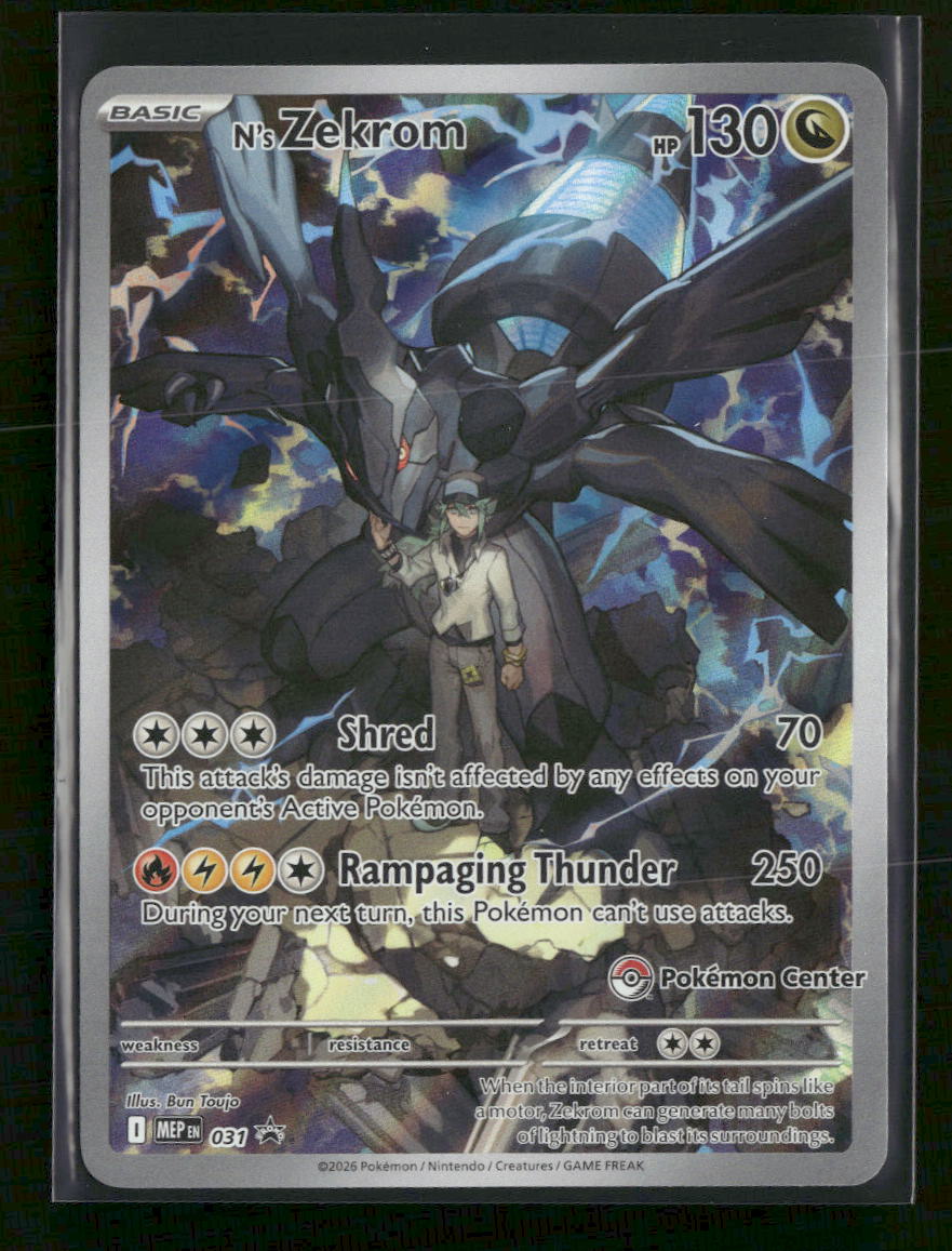 ME: Mega Evolution Promo N's Zekrom (Pokémon Center) #031