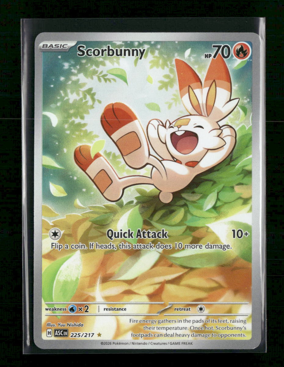 ME: Ascended Heroes Scorbunny #225/217