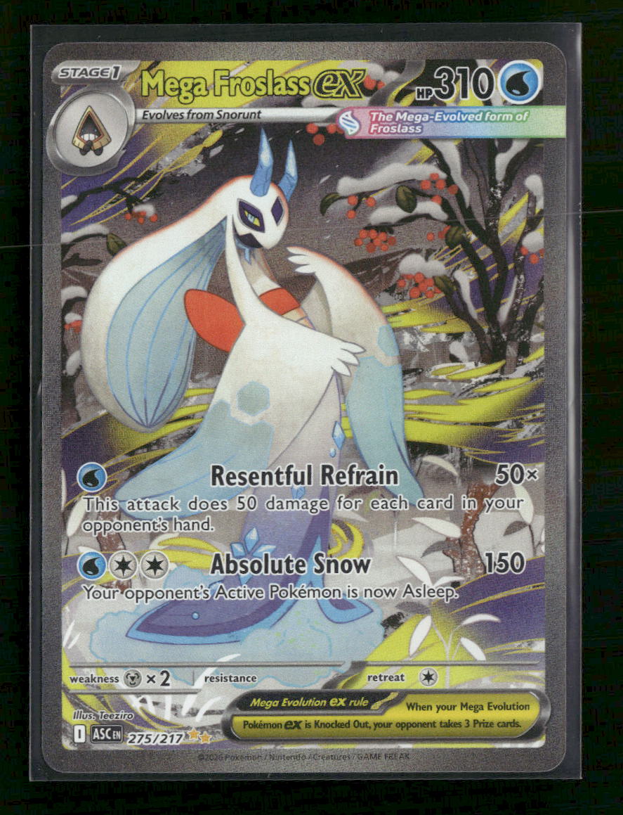 ME: Ascended Heroes Mega Froslass ex #275/217