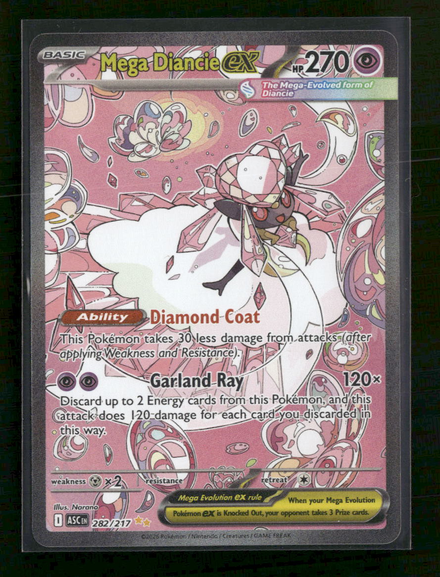 ME: Ascended Heroes Mega Diancie ex #282/217