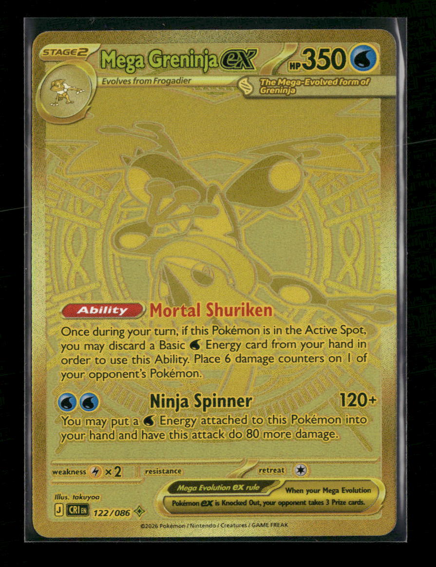 ME04: Chaos Rising Mega Greninja ex #122/086
