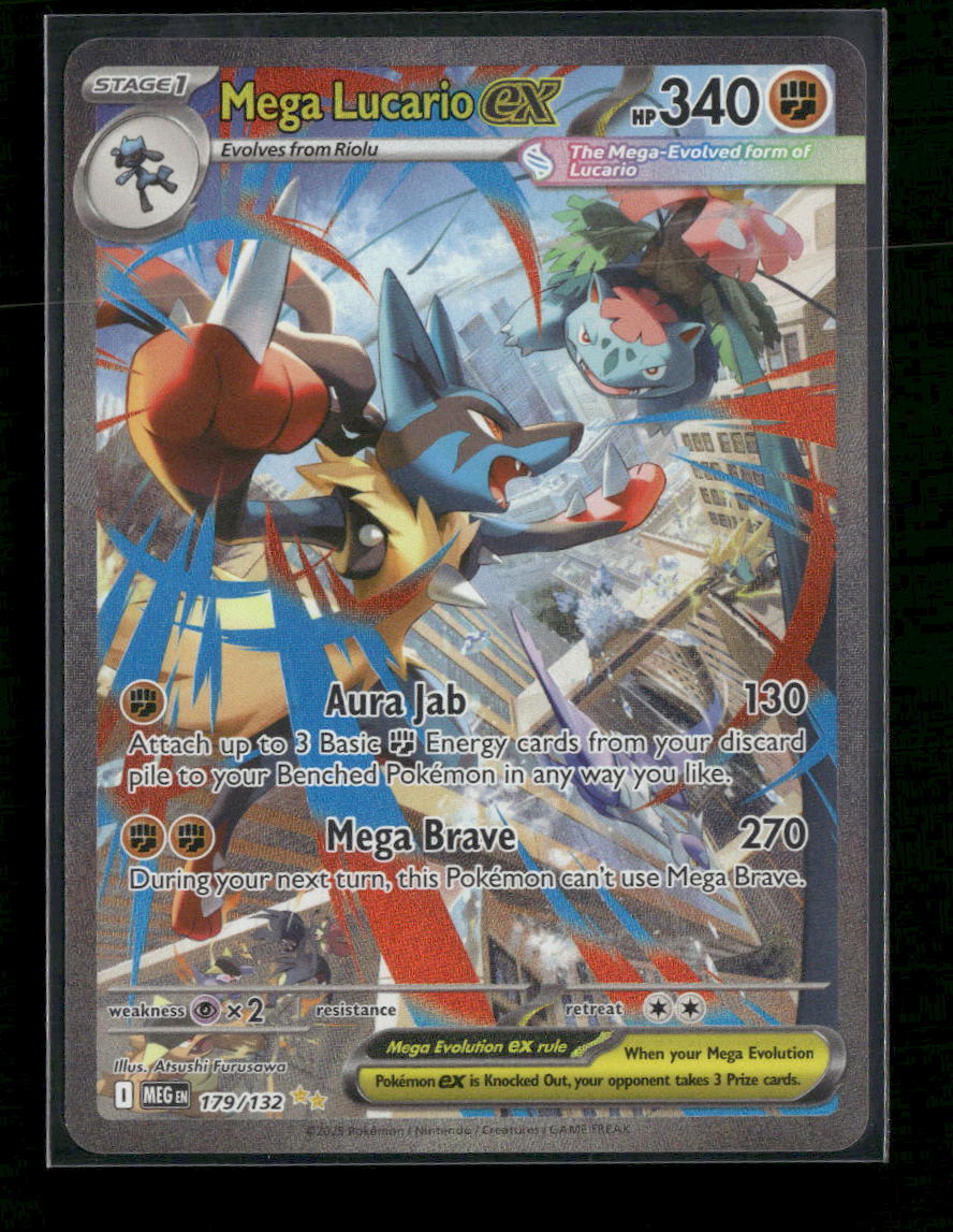 ME01: Mega Evolution Mega Lucario ex #179/132