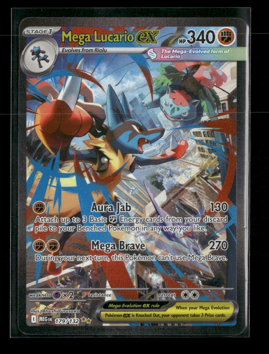ME01: Mega Evolution Mega Lucario ex #179/132