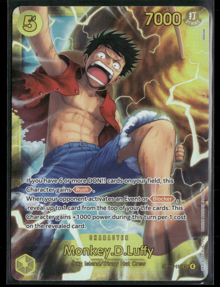 Adventure on Kami's Island Monkey.D.Luffy (OP15-119) #OP15-119