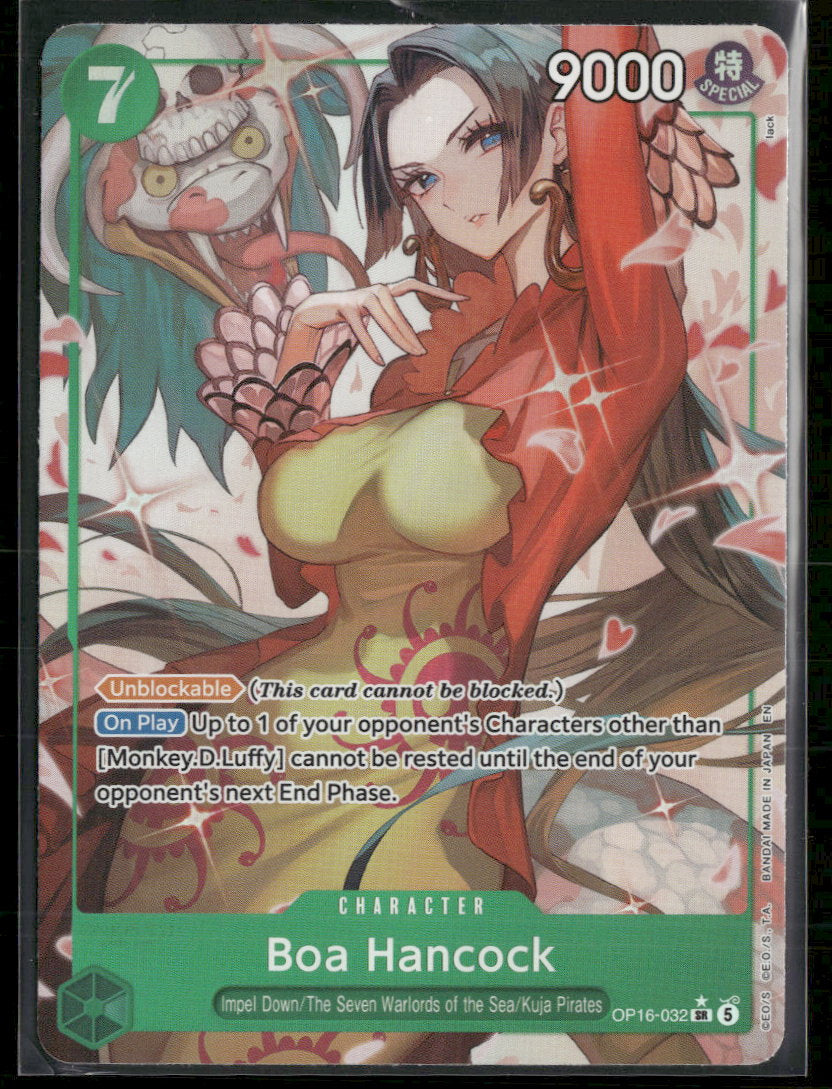 The Time of Battle Boa Hancock (Alternate Art) #OP16-032
