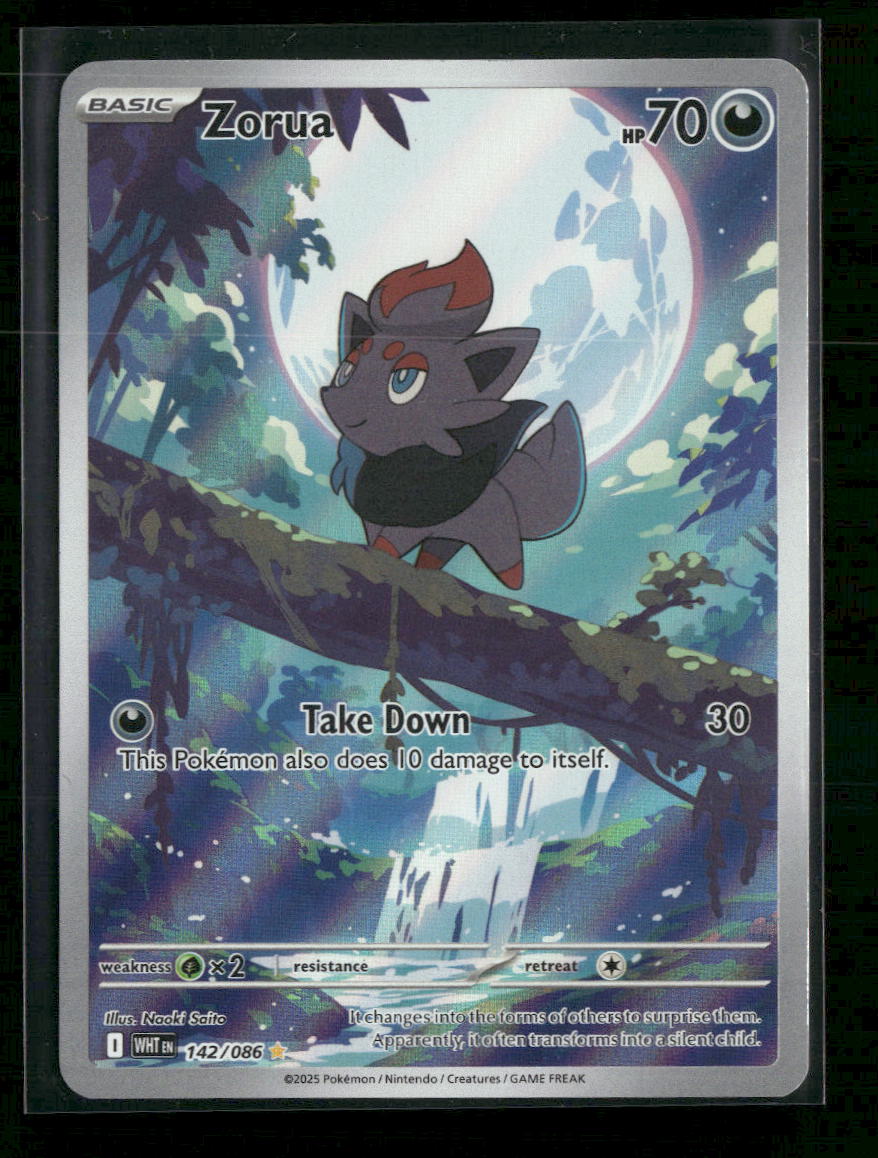 SV: White Flare Zorua #142/086