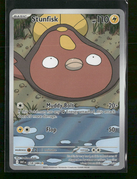 SV: White Flare Stunfisk #118/086