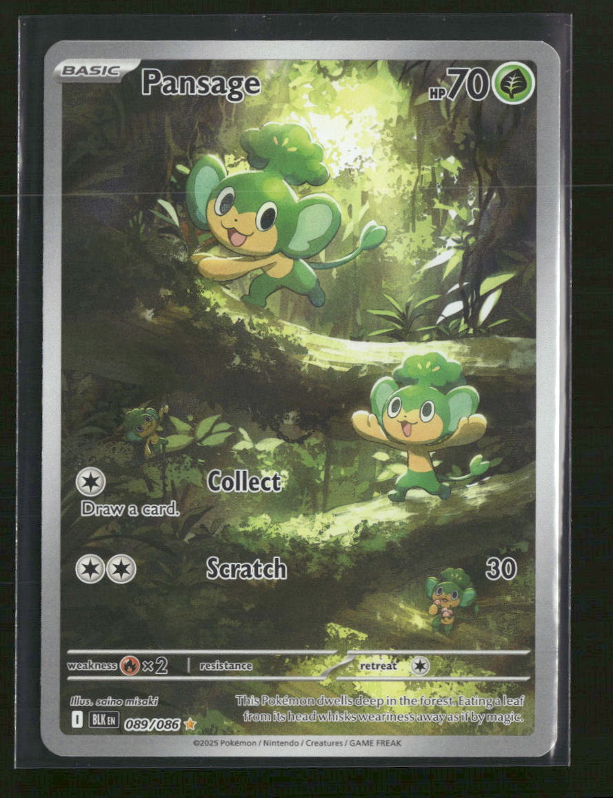 SV: Black Bolt Pansage #089/086