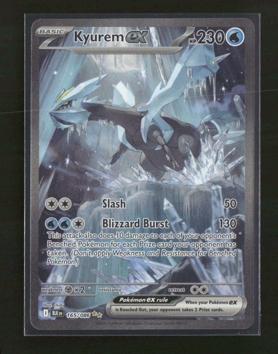 SV: Black Bolt Kyurem ex #165/086