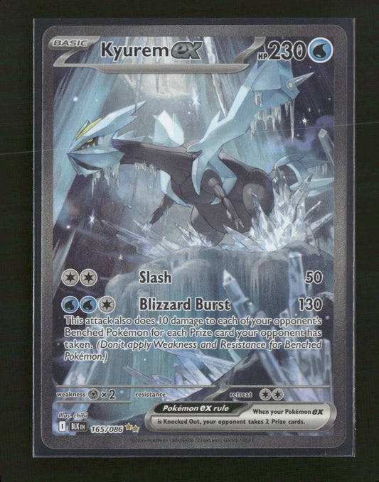 SV: Black Bolt Kyurem ex #165/086