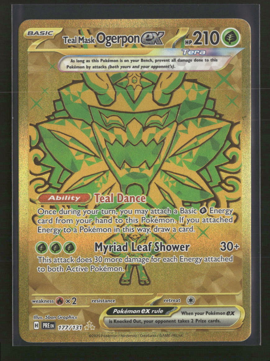 SV: Prismatic Evolutions Teal Mask Ogerpon ex #177/131