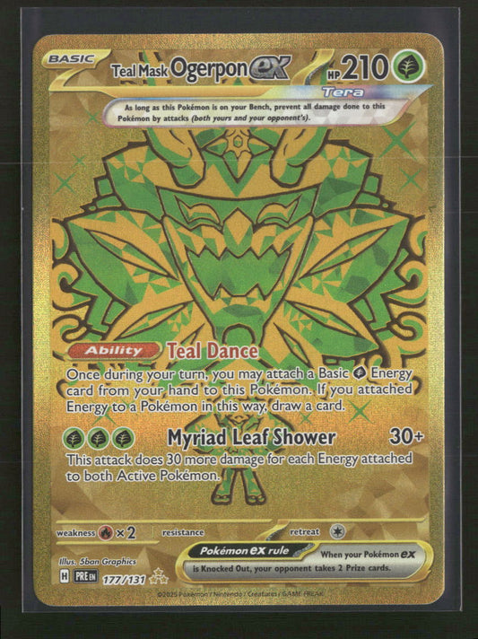 SV: Prismatic Evolutions Teal Mask Ogerpon ex #177/131