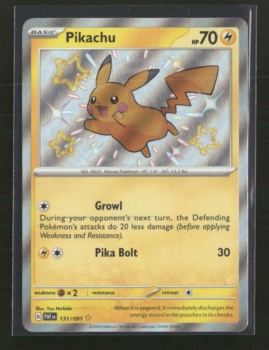 SV: Paldean Fates Pikachu #131/091