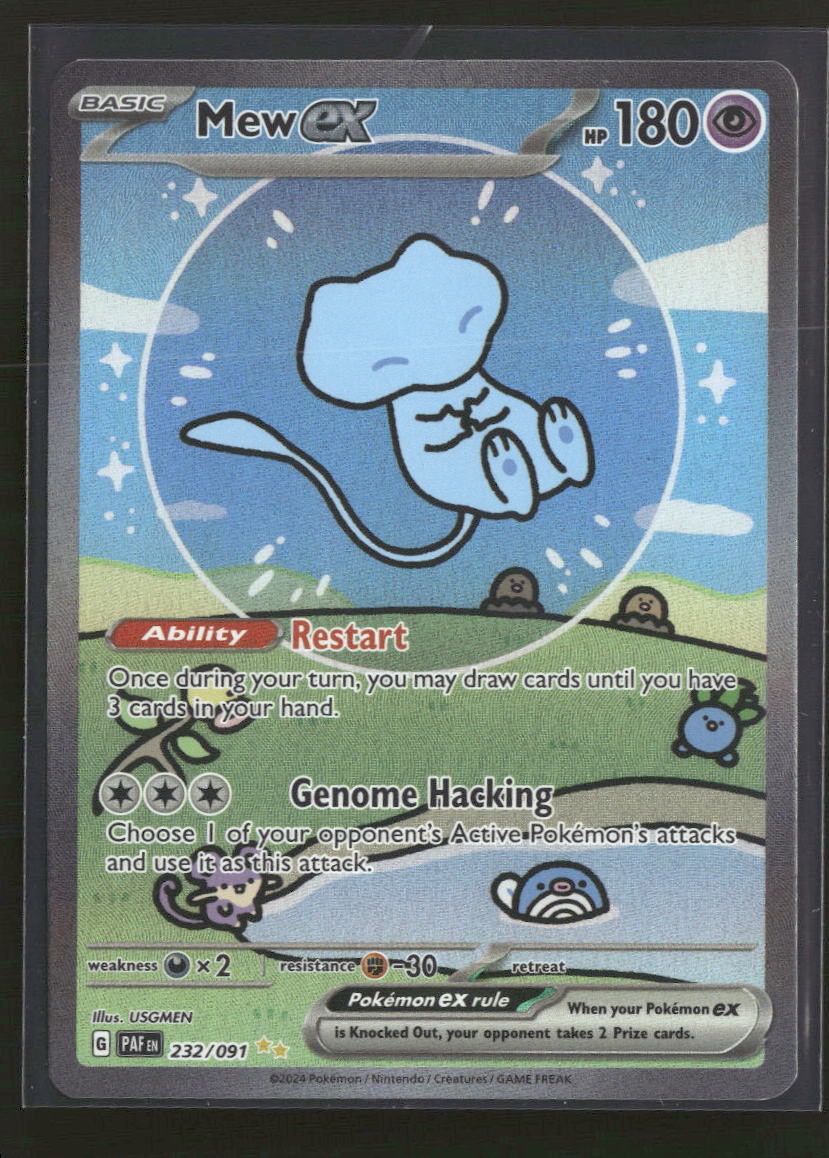 SV: Paldean Fates Mew ex #232/091