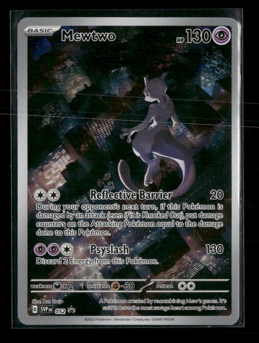 SV: Scarlet & Violet Promo Cards Mewtwo #052