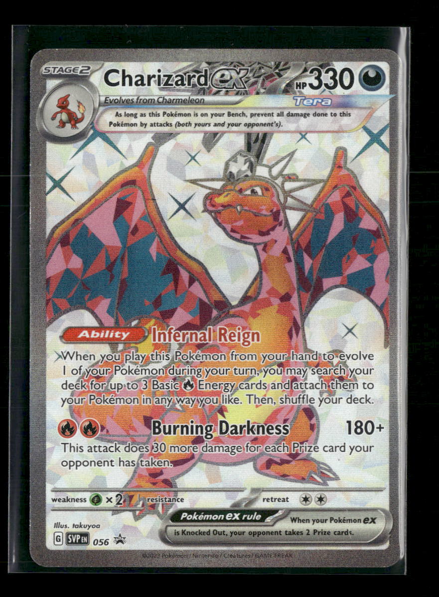 SV: Scarlet & Violet Promo Cards Charizard ex #056