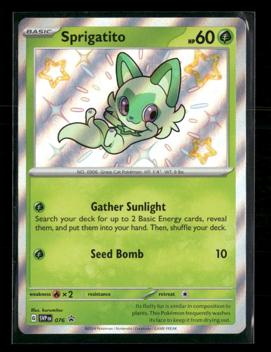SV: Scarlet & Violet Promo Cards Sprigatito #076