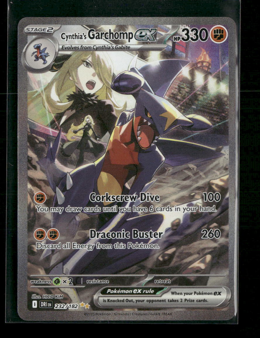 SV10: Destined Rivals Cynthia's Garchomp ex #232/182