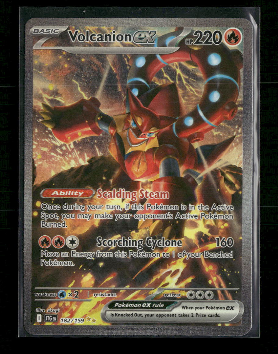 SV09: Journey Together Volcanion ex #182/159