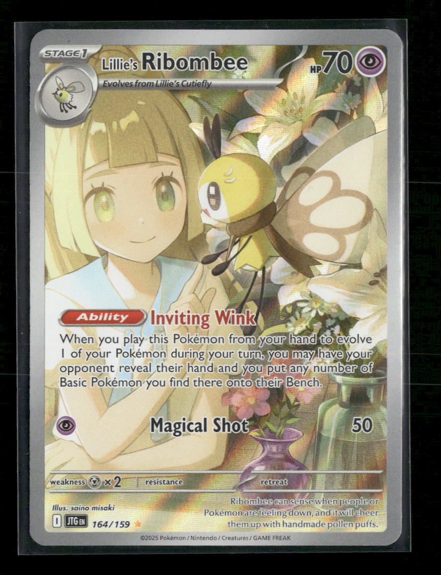 SV09: Journey Together Lillie's Ribombee #164/159