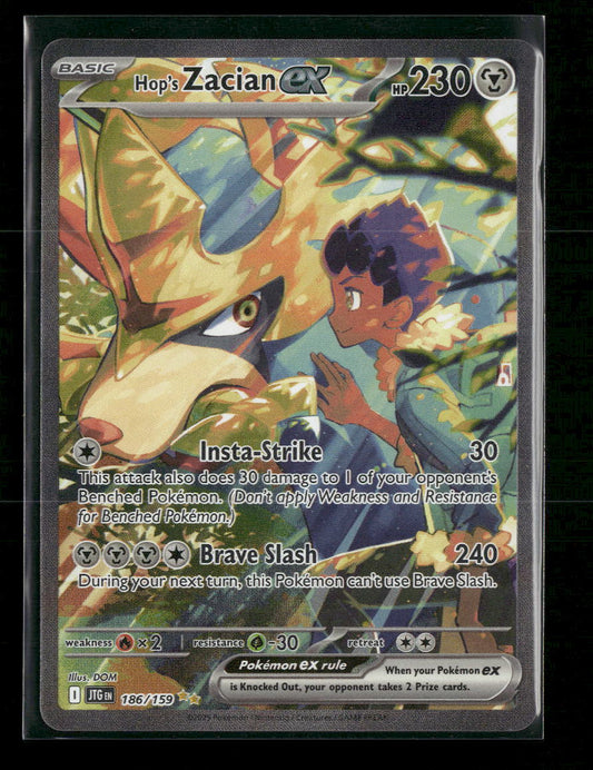 SV09: Journey Together Hop's Zacian ex #186/159