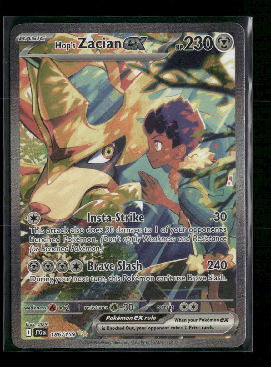 SV09: Journey Together Hop's Zacian ex #186/159
