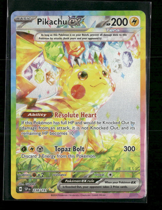 SV08: Surging Sparks Pikachu ex #238/191