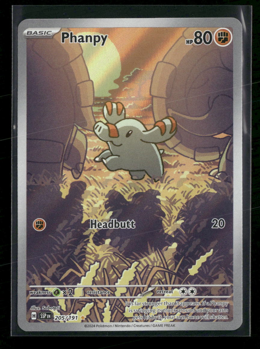 SV08: Surging Sparks Phanpy #205/191