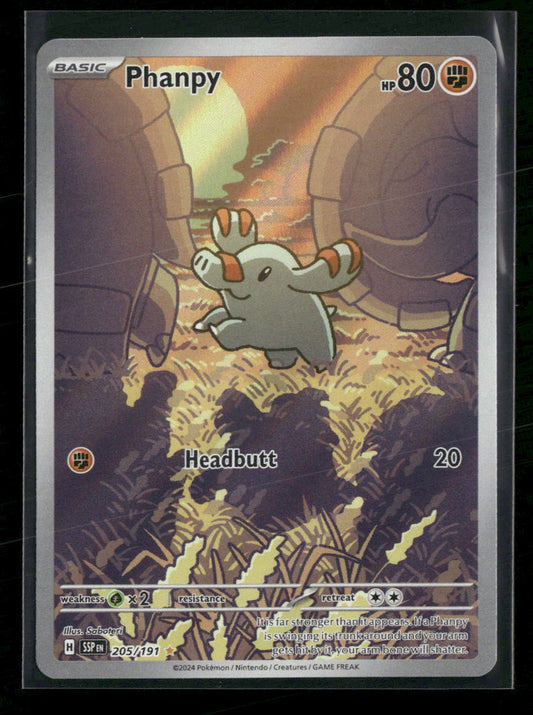 SV08: Surging Sparks Phanpy #205/191