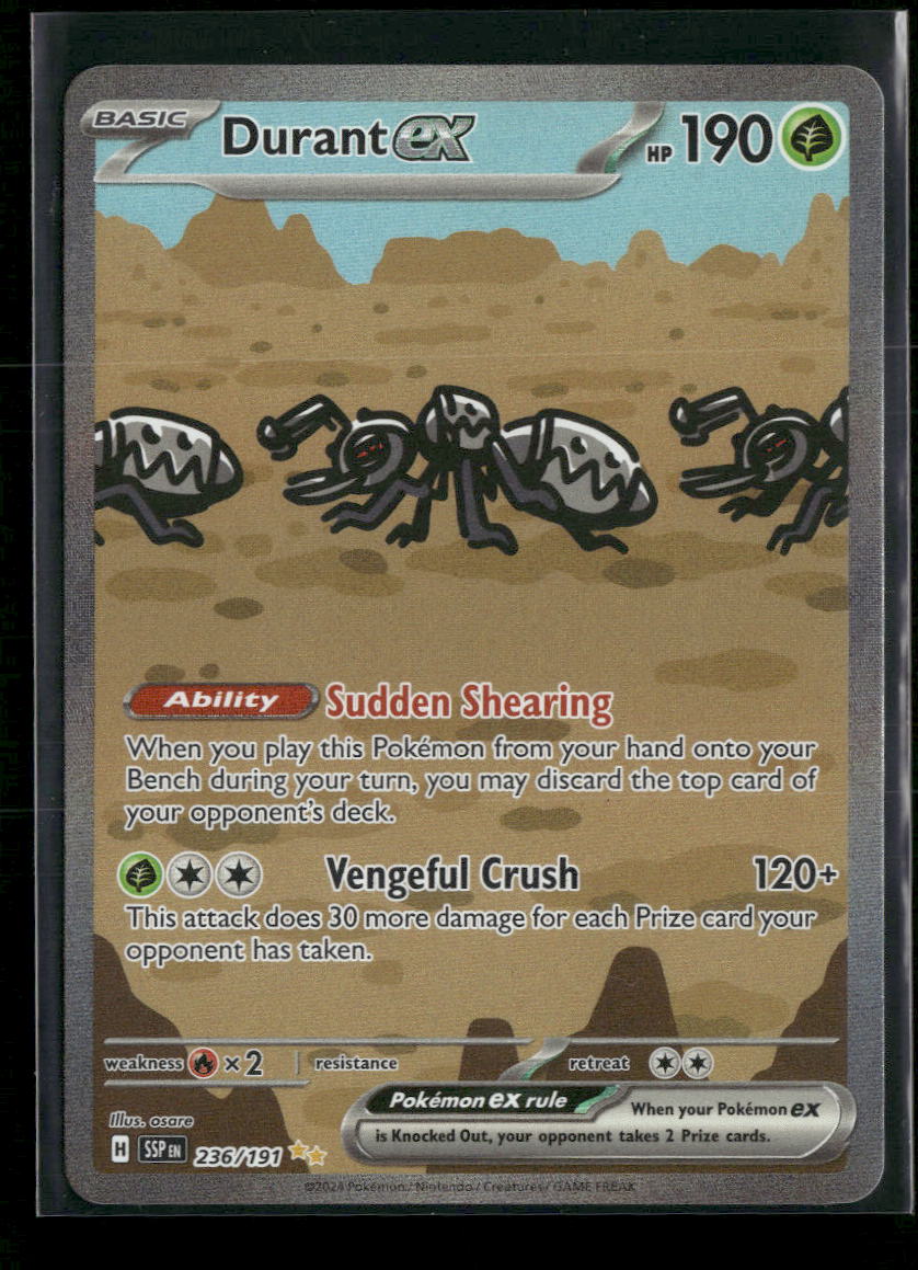 SV08: Surging Sparks Durant ex #236/191
